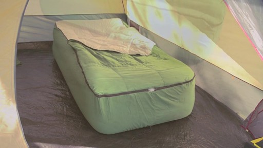 Guide Gear Twin Air Bed Fitted Cover / Sleeping Bag Green - image 1 from the video